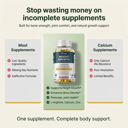 GrowLife™- Height Support, Bone Strength & Joint Care