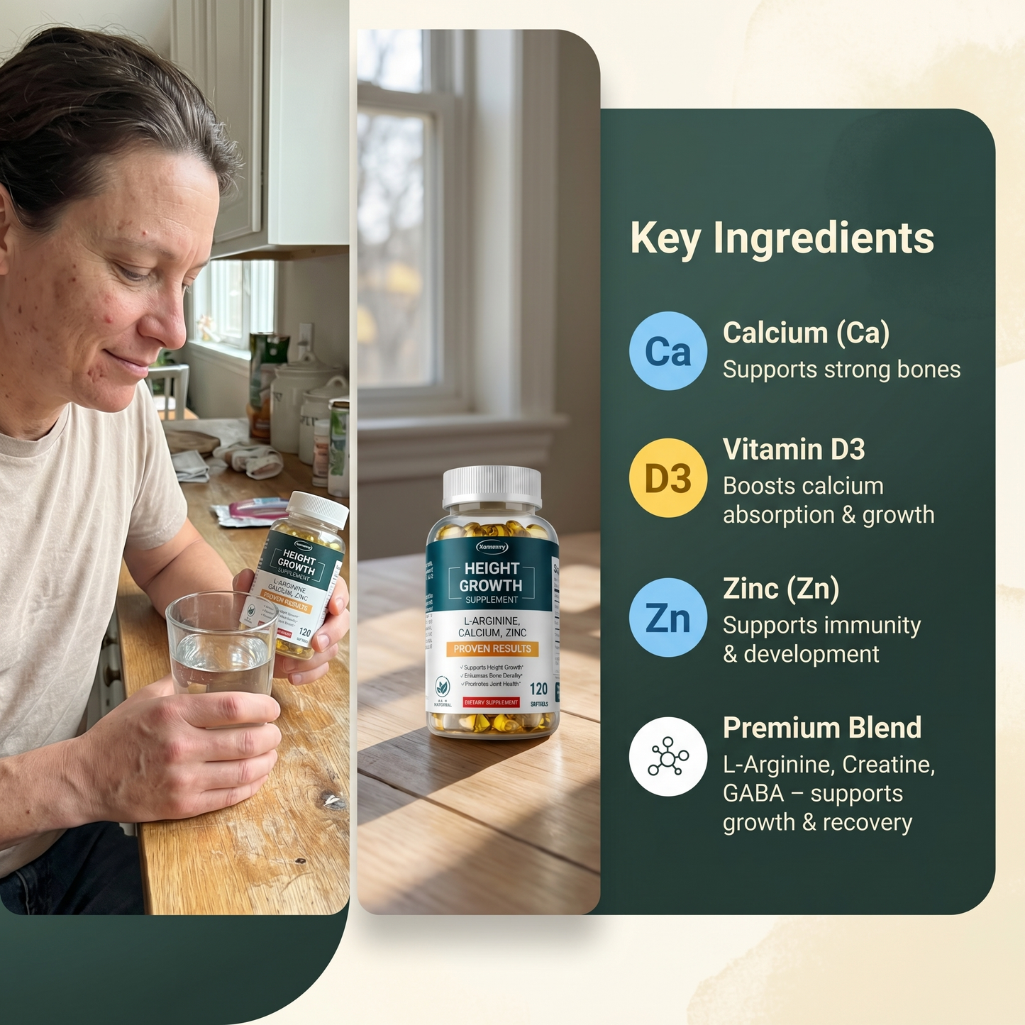 GrowLife™- Height Support, Bone Strength & Joint Care