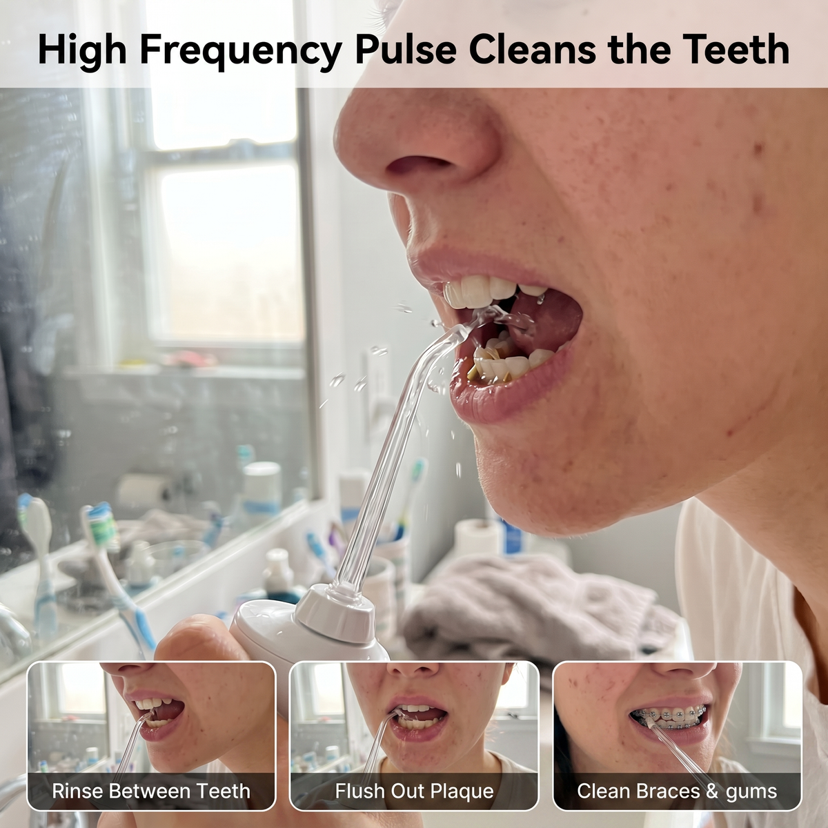 OralJet Go™- Effortless Floss