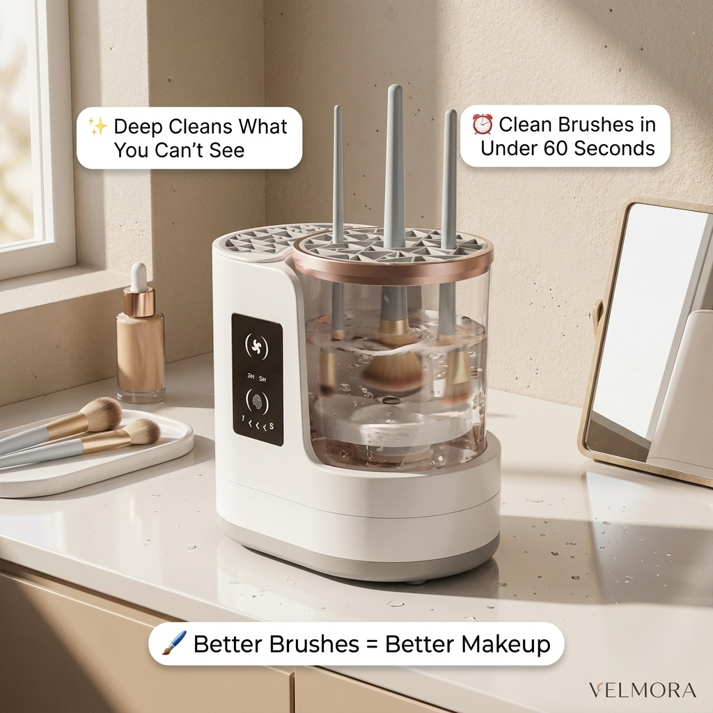 Velmora™-Makeup Brush Cleaner