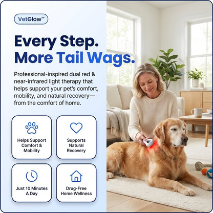 VetGlow™ Dual-Mode Wellness Wand