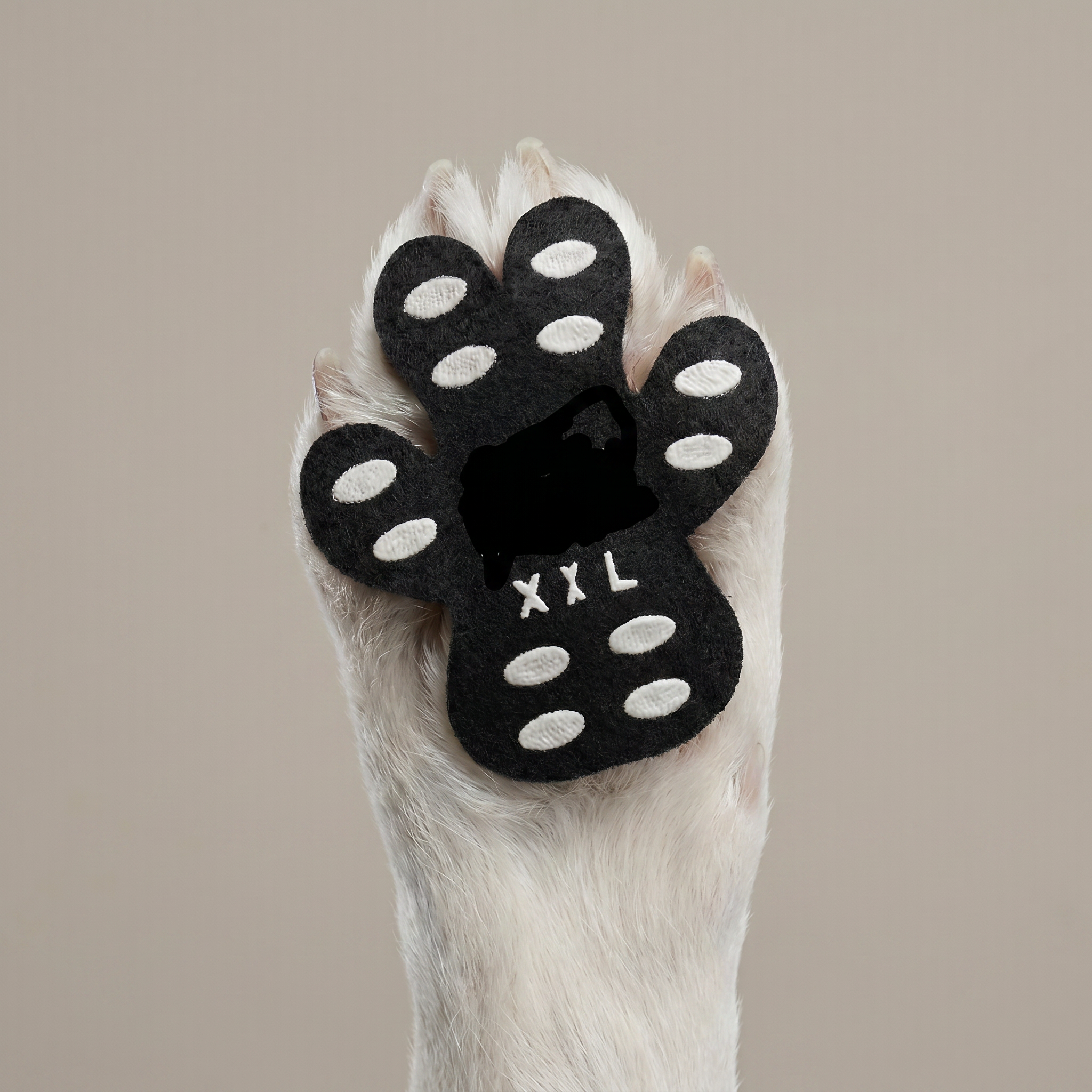 Press Firmly Onto The Paw Pad